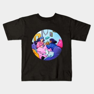 SleepOver_RoundVersion Kids T-Shirt